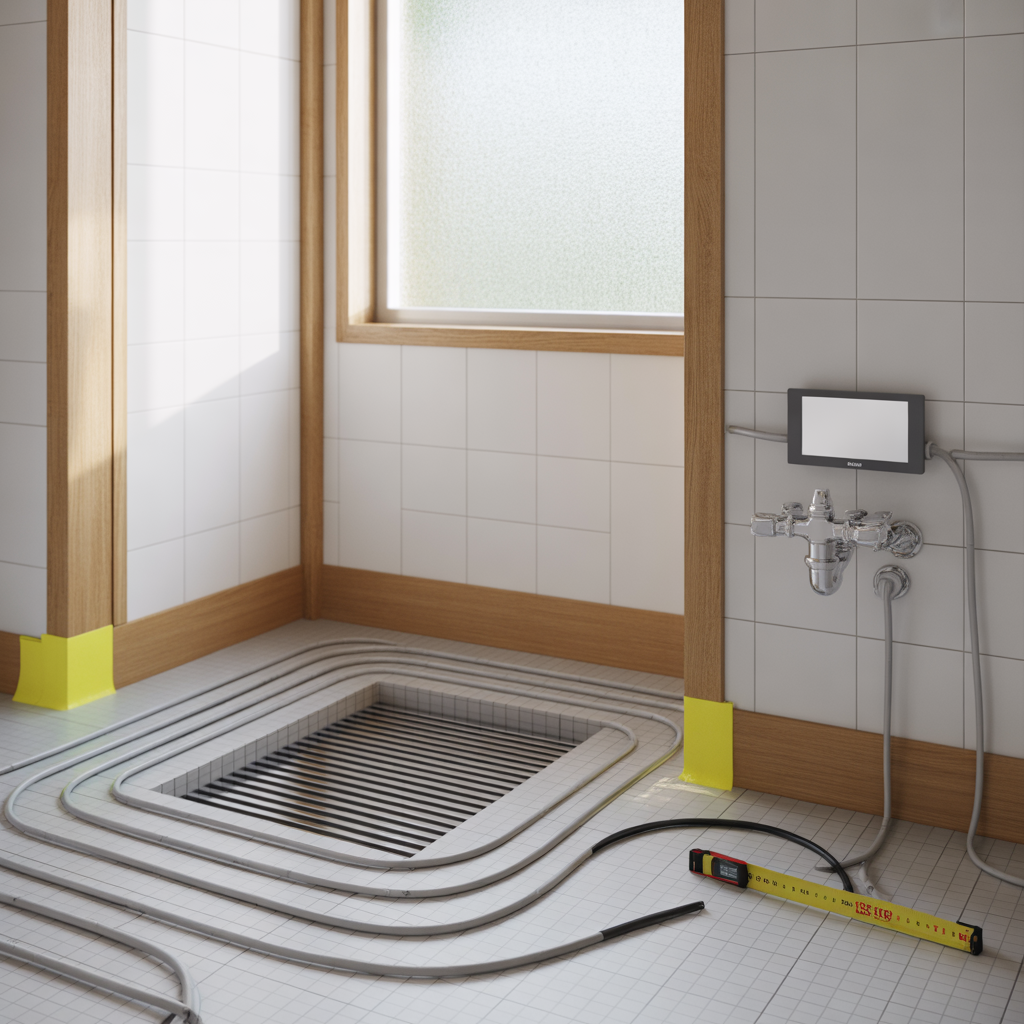 golvvarme i badrum kostnad dimensionering och regler
